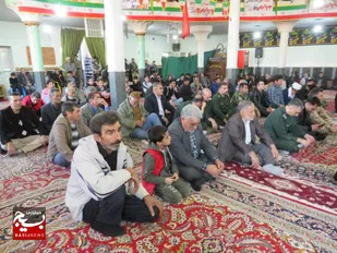 برگزاری یادواره ۱۳ شهید روستای فیروزآباد شهرستان میامی+ تصاویر