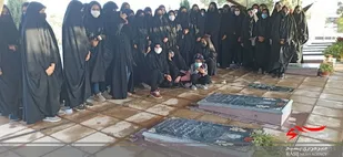 تجدید میثاق با شهدای ۸ سال دفاع مقدس روستای سروشبادران منطقه براآن شمالی