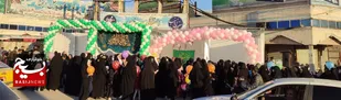 برگزاری موکب دختران فاطمی در جشن میلاد صدیقه طاهره