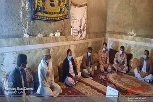 دیدار باخانواده شهید پیرمحمد شهنوازی در ایرندگان خاش