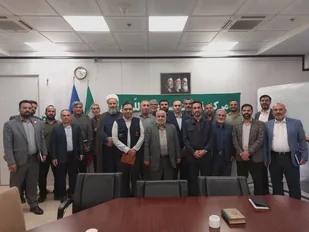 برگزاری نشست فرماندهان پایگاه&zwnj;ها و اعضای شورای حوزه مقاومت بسیج کارگری۵۱۲ امام حسن عسکری (ع) با فرمانده مرکز مقاومت بسیج بنیاد مستضعفان