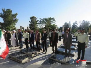 گلستان شهدای شهرستان دهاقان