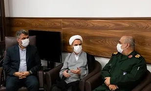دیدار فرمانده سپاه قدس و مدیرکل صداوسیمای استان با رئیس کل دادگستری گیلان به مناسبت هفته قوه قضاییه