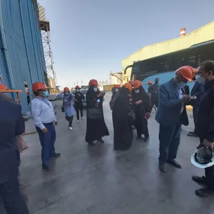 توقف اتوبوس مطالبه گری در کارخانه فولاد بردسیر