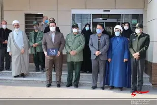تقدیر مدرسه علمیه نجمیه از مجموعه و پرسنل مرکز بهداشت سرخه