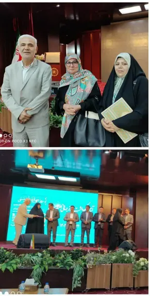 تقدیر میراث فرهنگی و گردشگری استان خوزستان از مسئول انجمن صنایع دستی بسیج هنرمندان شادگان