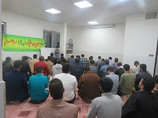 برپایی سفره ضیافت الهی به مناسبت میلاد کریم آل طه