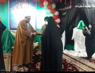 تقدیر از مادران جوان فاطمی همدان