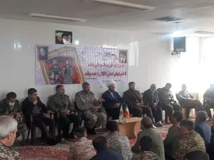 دیدار بسیجیان شهرستان زرند  با امام جمعه  انجام شد