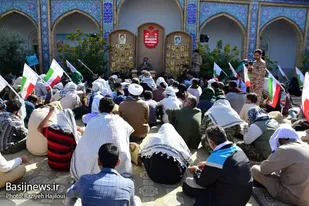 بازدید کاروان راهیان نور همدان از مناطق عملیاتی دهلاویه و هویزه