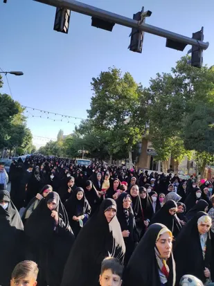 گزارش تصویری پیاده روی خانوادگی حجاب و عفاف در شاهرود