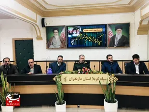 جلسه صمیمانه وتخصصی اصناف و بازاریان مرکز استان مازندران با سردار فرمانده سپاه کربلا مازندران