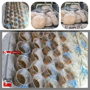 تهیه وتوزیع ۳۲۰ پرس غذا گرم به مناسبت ایام فاطمیه بین نیازمندان