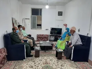 دیدار وتجلیل از جانبازان به مناسبت هفته دفاع مقدس