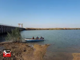 سدهای سلولی در بهمنشیر آبادان راهکاری برای کنترل پیشروی آب شور دریا