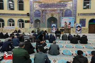 برگزاری همایش بزرگ بسیجیان بخش بغراطی شهرستان رزن