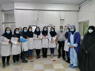 تقدیر پایگاه حضرت خدیجه (س) از کادر درمانی بیمارستان امام سجاد(ع) شهریار