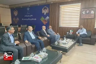 دیدار مدیر کل بنیاد شهید و امور ایثارگران استان با فرماندار شهرستان چابهار