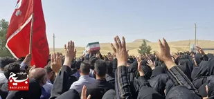 برگزاری آیین وداع و خاک&zwnj;سپاری شهید استوار یکم سعید اسدی