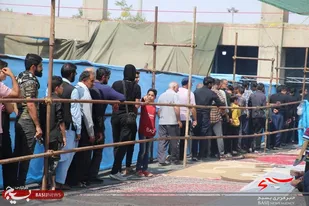 خدمت رسانی  ۸۰۰ جهادگر بسیجی در پایانه مرزی ایلام و داخل عراق