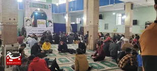 حضور ۷۰ حلقه تربیتی صالحین  پایگاههای مقاومت بسیج و اقشار شهرستان ممسنی، در میعادگاه نماز جمعه