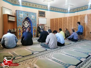 گزارش تصویری+ دیدار مسئول دفتر نمایندگی ولی فقیه در سپاه ولی عصر (عج) خوزستان با کارکنان صداوسیمابمناسبت ماه رمضان