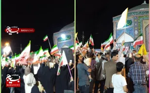 اقتدار مردم بندر هندیجان با اجتماع حماسی در موج ۱۳۰ به یادرهبرشهید