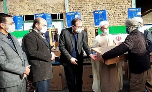 توزیع کالا بین نیازمندان صالح&zwnj;آبادی به ارزش ۶۵۵ میلیون تومان
