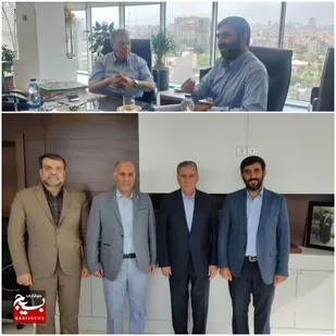 دیدار و گفتگو دکتر حسن پور و مهندس حسن زاده