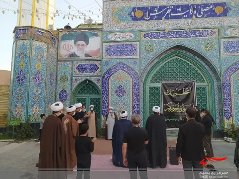 مراسم عزاداری تاسوعای حسینی در شهرستان تفرش