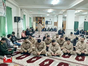 محفل قرآنی ماه مبارک رمضان در حسینیه سیدالشهدا سپاه بابلسر