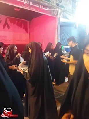 سفره عشق در زائرسرای آلحیدر ماهشهر