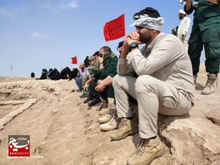 گزارش تصویری حضور کارکنان سپاه حضرت ولی عصر (عج) خوزستان در یادمان های دفاع مقدس