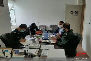 جلسه بررسی روند فعالیت سرمربی و دبیران درس آمادگی دفاعی سرخه برگزار شد
