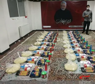 تهیه و توزیع 20 بسته معیشتی توسط جهادگران حوزه 221 شهید کیانپور + تصاویر