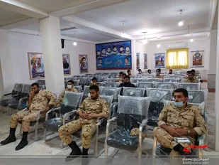 برگزاری دوره تربیت تعالی سربازان در سپاه چالوس