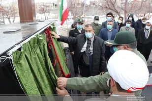اِلِمان شهدای گمنام شهر ترکمانچای میانه طراحی و ساخته شد