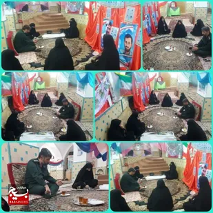 بازدید فرمانده سپاه خمینی شهر از پایگاه مقاومت بسیج انسیه