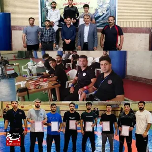 ورزشکاران فارسانی در مسابقات کشتی خوش درخششیدند