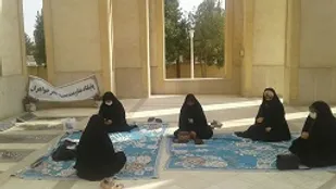 نشست بصیرتی غدیردر پایگاه فجر حوزه نرجس خاتون ناحیه مرکزی یزد