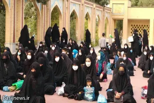 برگزاری مراسم سوگواری آخر ماه صفر در صالح آباد