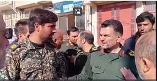 سفر یک روزه فرمانده سپاه استان سمنان به منطقه سیل زده کالپوش