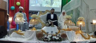 برگزاری جشن ازدواج جمعی از سربازان تیپ زرهی ۲۱ امام رضا علیه&zwnj;السلام