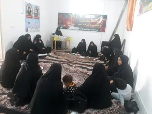نظارت و سرکشی از حوزه و پایگاه بسیج جامعه زنان فضیلت بیارجمند+ عکس