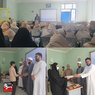 نشست بصیرتی و روشنگری در مدرسه شهید دستغیب چاه بنارد