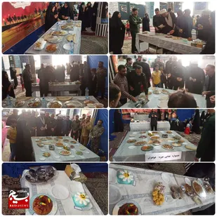برگزاری جشنواره غذا در حمیدیه