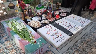 شهید گمنام مهمان ویژه گردان120امام حسین(علیه السلام) شهرستان نایین