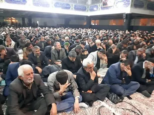 مراسم شهادت سردار دلها لردگان