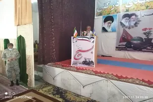 رزمایش اقتدار و حماسه حضور بسیجیان توسط سپاه ناحیه فراشبند برگزار شد