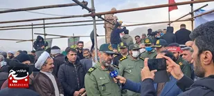 تشییع و خاکسپاری شهید گمنام در لردگان
